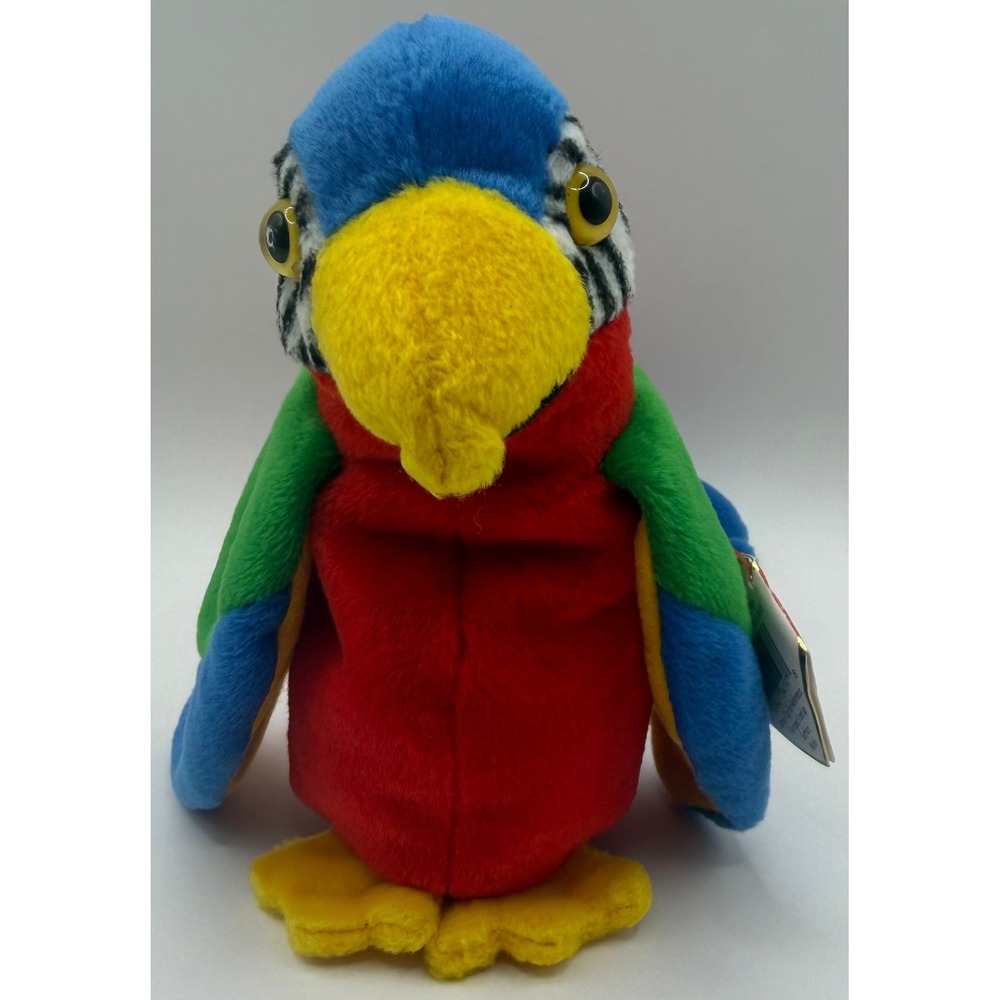 Ty Beanie Babies Jabber the Parrot 1997 MWMT
